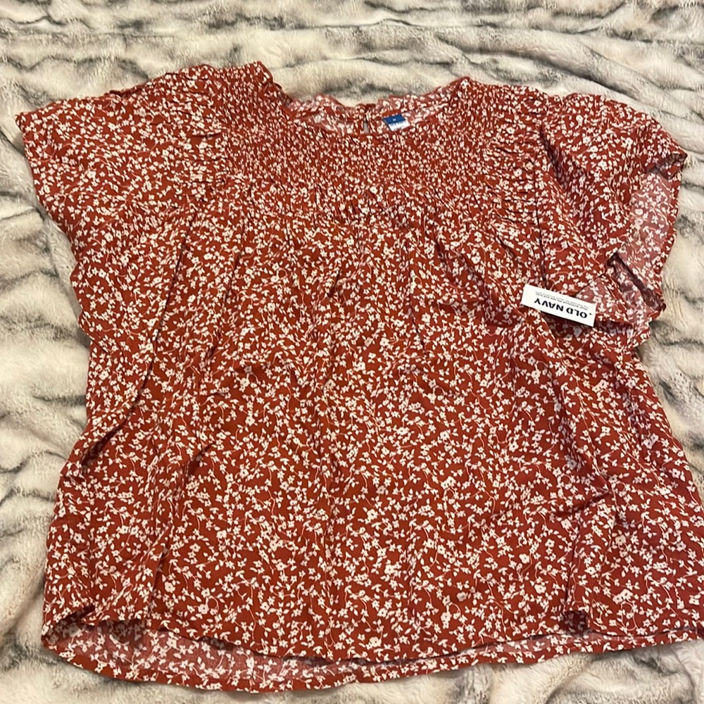 Burnt Red Blouse
